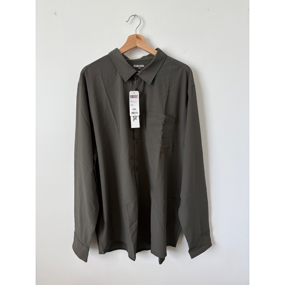 New - 32 Degrees Men's Casual Long Sleeve Dress Shirt – Chimera – XXL - Picture 2 of 5